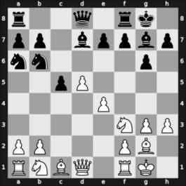 1945 Novi Sad – Round 1 – Kulzinski, Nikolaj – 1/2-1/2 – Tsvetkov, Alexandar K – G18