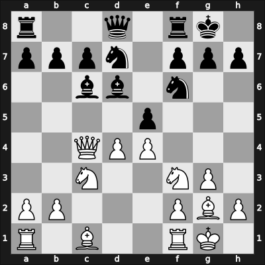 1945 Novi Sad – Round 1 – Milic, Borislav – 1/2-1/2 – Preinfalk, Anton – G43