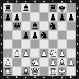 1945 Novi Sad – Round 9 – Popovic, Vojislav – 0-1 – Gligorić, Svetozar – G110