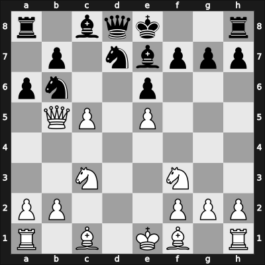 1945 Novi Sad – Round 18 – Tomovic, Vasilje – 1/2-1/2 – Trifunovic, Petar – G172