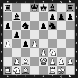 1945 Pan American – Round 1 – Fine, Reuben – 1-0 – Steiner, Herman – G6