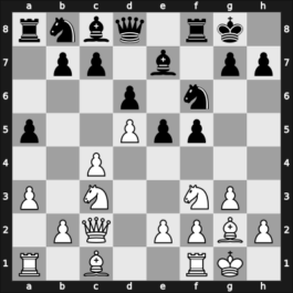 1945 Pan American – Round 1 – Camarena Meza, Jackeline Edy – 1/2-1/2 – Steiner, Herman – G12