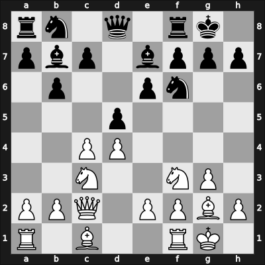 1945 Pan American – Round 1 – Horowitz, Albert Israel – 1/2-1/2 – Reshevsky, Samuel – G19