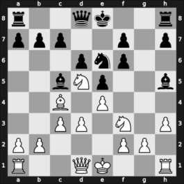 1945 Pan American – Round 1 – Cruz, Walter – 1/2-1/2 – Araiza Munoz, Jose Joaquin – G45
