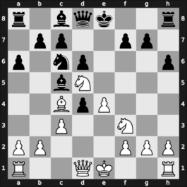 1945 Pan American – Round 1 – Cruz, Walter – 1/2-1/2 – Kashdan, Isaac – G47