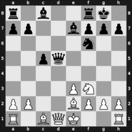 1945 Quilmes – Round 1 – Czerniak, Moshe – 1/2-1/2 – Letelier Martner, Rene – G4