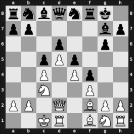 1945 Tbilisi – Round 1 – Petrosian, Tigran A. – 1/2-1/2 – Tsintsadze, Data – G2