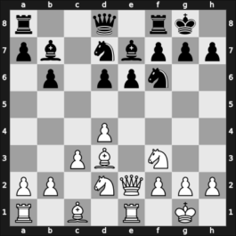 1945 Tbilisi – Round 1 – Kakabadze, Eliso – 1-0 – Petrosian, Tigran A. – G10