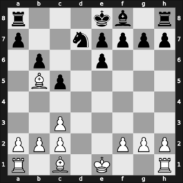 1945 Tbilisi Tbilisi GEO – Round 1 – Petrosian, Tigran A. – 1-0 – Grigoriev, A. – G6
