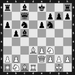 1945 USA-URS radio-m – Round 1 – Flohr, Salo – 1-0 – Horowitz, Albert Israel – G1