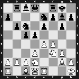 1946 ARM Ch m – Round 4 – Kasparian, Genrikh – 1-0 – Petrosian, Tigran A. – G4