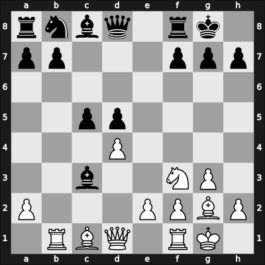 1946 American Continental – Round 1 – Bolbochan, J. – 1-0 – Aponte De La Corte, Jose Manuel – G3