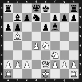 1946 Augsburg 1st – Round 6 – Saemisch, Friedrich – 1/2-1/2 – Zemgalis, Elmars – G12