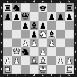 1946 Augsburg 1st – Round 13 – Ozols, Karlis – 1/2-1/2 – Krumins, Arvis – G23