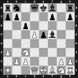 1946 Bad Harzburg – Round 1 – Elm – 0-1 – Ahues, Carl – G7