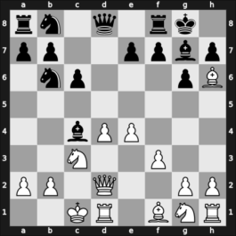 1946 Bad Harzburg – Round 1 – Ahues, Carl – 1/2-1/2 – Saemisch, Friedrich – G11