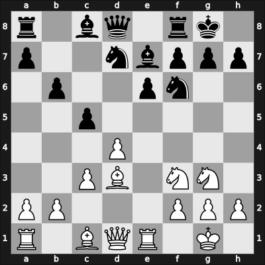 1946 Bad Harzburg – Round 1 – Saemisch, Friedrich – 0-1 – Heinicke, Herbert – G17