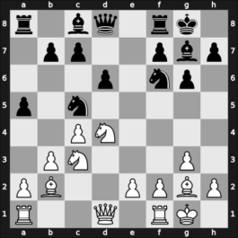 1946 Barcelona – Round 1 – Gabernet Llorens, Miquel – 1-0 – Wade, Robert G – G6