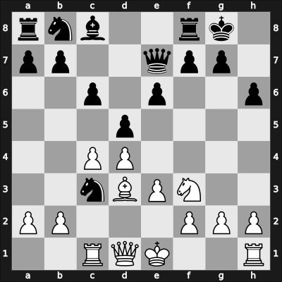 1946 Barcelona – Round 5 – Najdorf, Miguel – 1-0 – Medina-Garcia, Antonio – G29