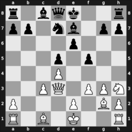 1946 Barcelona – Round 11 – Najdorf, Miguel – 1/2-1/2 – Guimard, Carlos E – G66