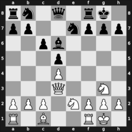 1946 Barcelona – Round 13 – Arenas Albareda, Marc – 1/2-1/2 – Yanofsky, Daniel Abraham – G79