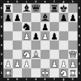 1946 Barcelona – Round 13 – Wade, Robert G – 1/2-1/2 – Golmayo Torriente, Manuel – G80