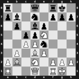 1946 Barcelona – Round 13 – Najdorf, Miguel – 1-0 – Pomar Salamanca, Arturo – G81