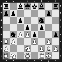 1946 Budapest – Round 1 – Szilagyi, Gyorgy Laszlo – 0-1 – Szabo, Ladislav – G1
