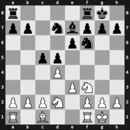 1946 Budapest – Round 1 – Sillye, Jeno – 0-1 – Barcza, Gedeon – G2