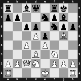 1946 Budapest – Round 1 – Tipary, Lajos – 1-0 – Benko, P. – G4