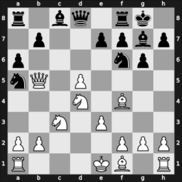 1946 Budapest – Round 1 – Gereben, Erno – 0-1 – Barcza, Gedeon – G5