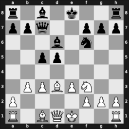 1946 Buenos Aires ch-ARG – Round 1 – Falcon, Enrique – 1/2-1/2 – Maderna, Carlos – G28