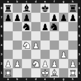 1946 Groningen – Round 5 – Botvinnik, Mikhail – 1-0 – Vidmar, Marjeta – G26