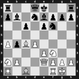 1946 Groningen – Round 6 – Guimard, Carlos E – 0-1 – Flohr, Salo – G30