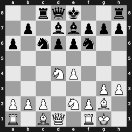 1946 Groningen – Round 7 – Yanofsky, Daniel Abraham – 0-1 – Kottnauer, Cenek – G32