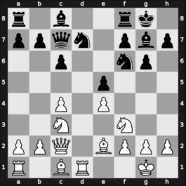 1946 Groningen – Round 16 – Steiner, Heinrich Jun. – 1/2-1/2 – Christoffel, Martin – G71