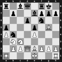 1946 Groningen – Round 17 – Yanofsky, Daniel Abraham – 1/2-1/2 – Boleslavsky, Isaac – G75