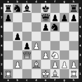1946 Groningen – Round 18 – Denker, Arnold S – 1/2-1/2 – Christoffel, Martin – G76