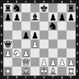 1946 Groningen – Round 19 – Najdorf, Miguel – 1-0 – Botvinnik, Mikhail – G80