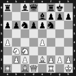 1946 Gyor – Round 11 – Hornyak, Geza – 0-1 – Barcza, Gedeon – G23