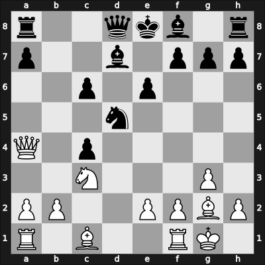 1946 Helsinki – Round 8 – Rantanen, Matti – 1/2-1/2 – Ojanen, Kaarle S – G15