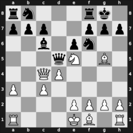 1946 Helsinki Helsinki FIN – Round 6 – Fred, Aatos – 1/2-1/2 – Ragozin, Viacheslav – G11