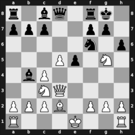 1946 Hoogovens – Round 7 – Van Scheltinga, Theo – 1-0 – Koomen, Willem – G13