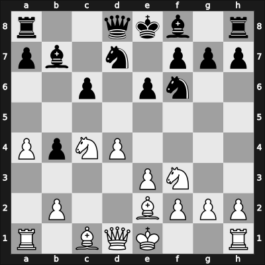1946 Hungary – Round 1 – Tipary, Lajos – 0-1 – Negyesy, Gyorgy – G6