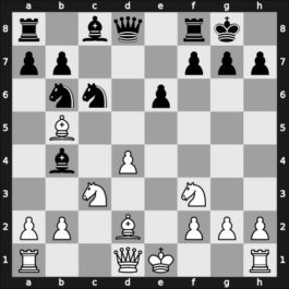 1946 Leningrad – Round 1 – Petrosian, Tigran A. – 1-0 – Khavsky, Sergey V – G10