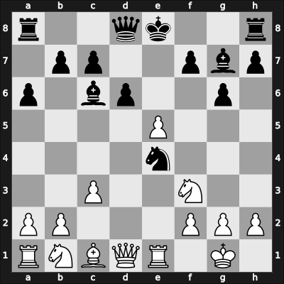 1946 Leningrad – Round 1 – Taimanov, Mark E – 0-1 – Kuzminykh, Evgeny – G16