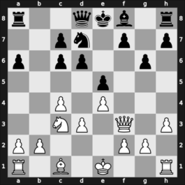 1946 Londen I – Round 11 – Broadbent, Reginald – 1/2-1/2 – Fairhurst, William – G29