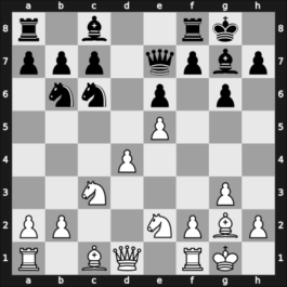 1946 Londen II – Round 1 – Euwe, Max – 1-0 – Lupi, Francisco – G5