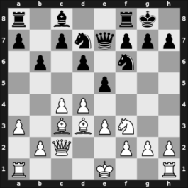 1946 Londen II – Round 8 – Euwe, Max – 1/2-1/2 – Koenig, Imre – G16