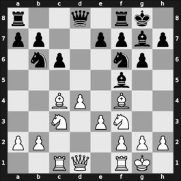1946 Londen II – Round 8 – Abrahams, Gerald – 1-0 – Wood, Gabriel – G17